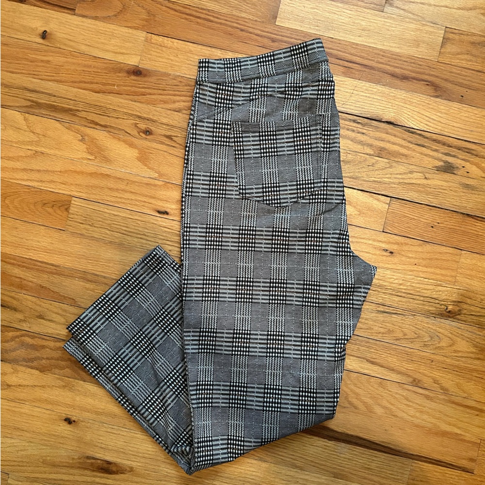 NWOT Sanctuary Plaid Dress Pants XL